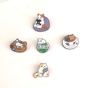 🍓2/$20 - All about Cats Pins